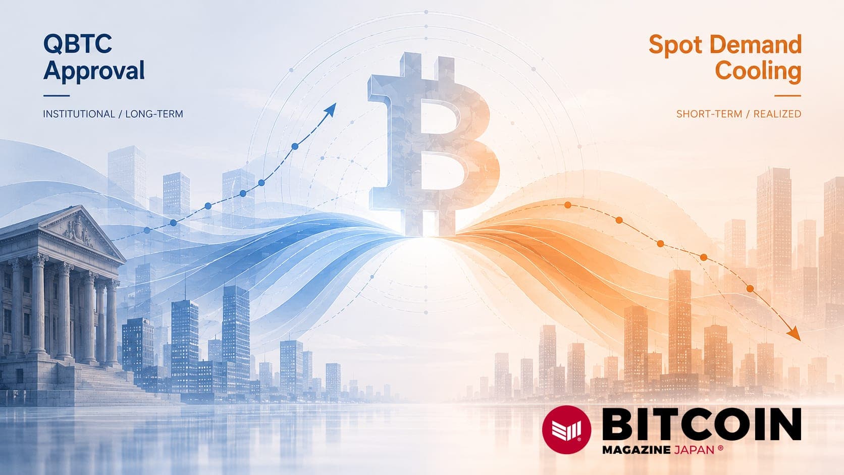 QBTC承認と現物需要の鈍化——分かれ始めたBTC市場の時間軸