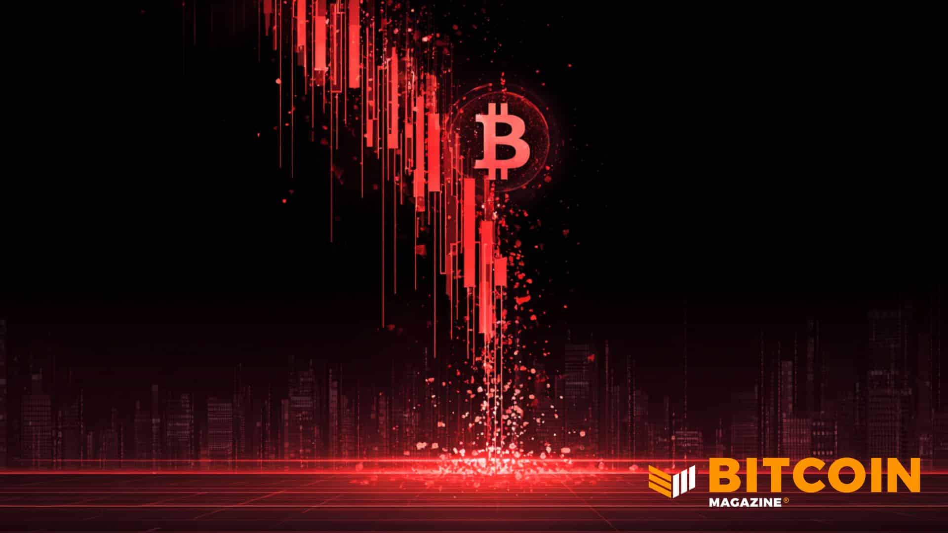 ビットコイン価格、史上最高値から1年ぶりの安値まで40%急落