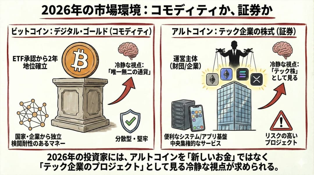 5. 2026年の市場環境:コモディティか、証券か