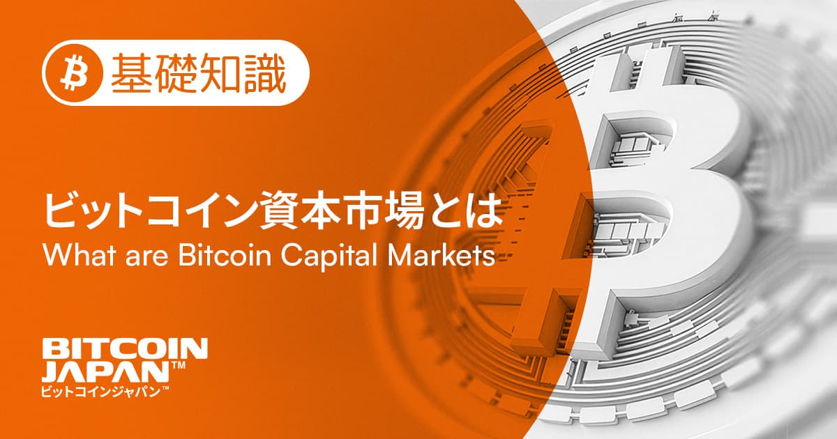 ビットコイン資本市場とは何か——ETF・トレジャリー企業・担保融資はどうつながっているのか